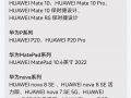 华为Mate 10、P20系列开启HarmonyOS 3 Beta升级尝鲜