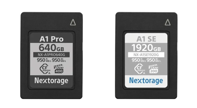 Nextorage 推出索尼最新CFexpress Type A存储卡，速度飙升至950 MB/s